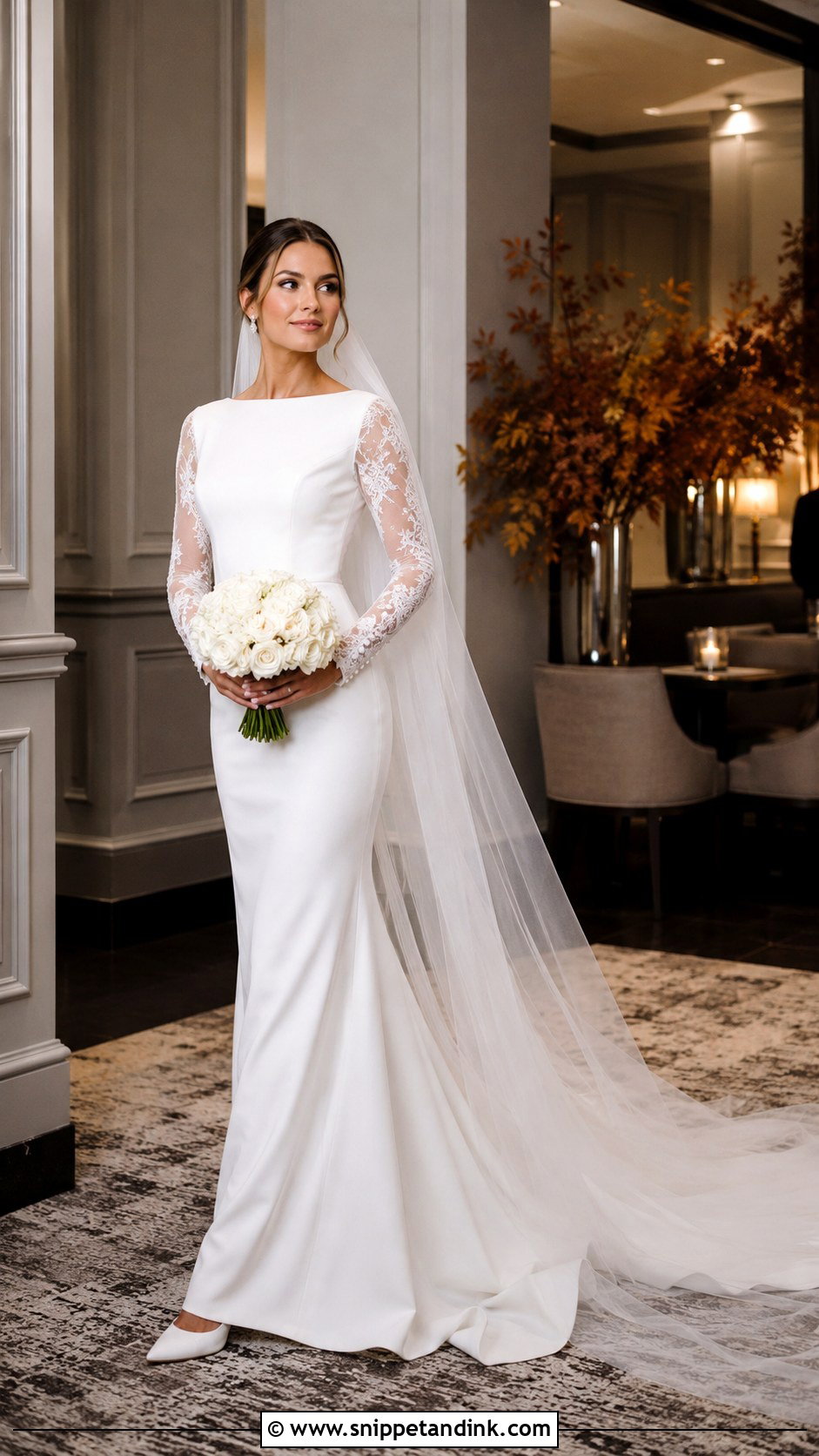 Charlotte Wedding Dress With Long Sleeves - Snippet and Ink - 20 Charlotte Wedding Dress Ideas