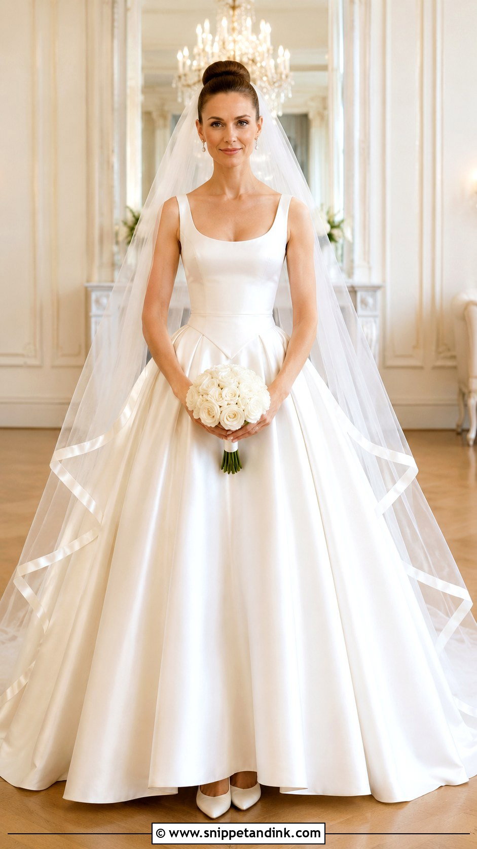 Charlotte York Basque Waist Wedding Dress - Snippet and Ink - 20 Charlotte York Wedding Dress Ideas