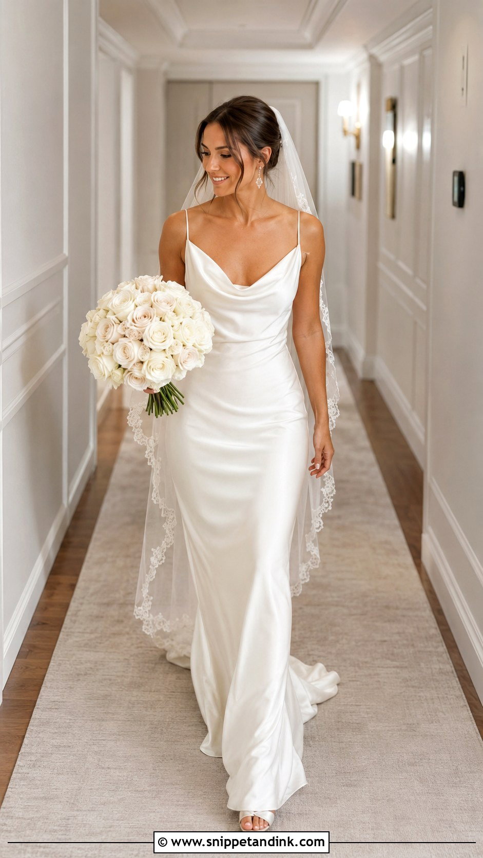 Charlotte York Bias Cut Silk Wedding Dress - Snippet and Ink - 20 Charlotte York Wedding Dress Ideas