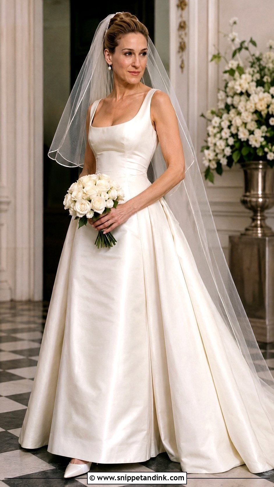Charlotte York Detachable Train Wedding Dress - Snippet and Ink - 20 Charlotte York Wedding Dress Ideas