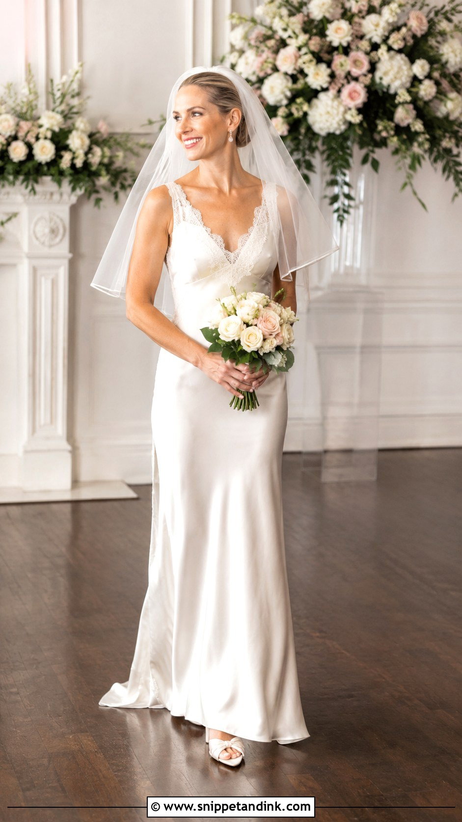 Charlotte York Silk Lace Wedding Dress - Snippet and Ink - 20 Charlotte York Wedding Dress Ideas