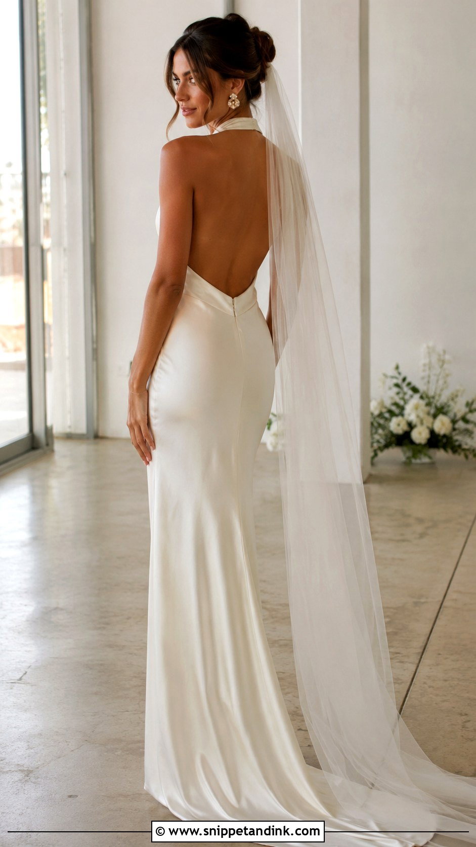 Cheap Halter Wedding Dress - Snippet and Ink - 20 Cheap Wedding Dresses Online