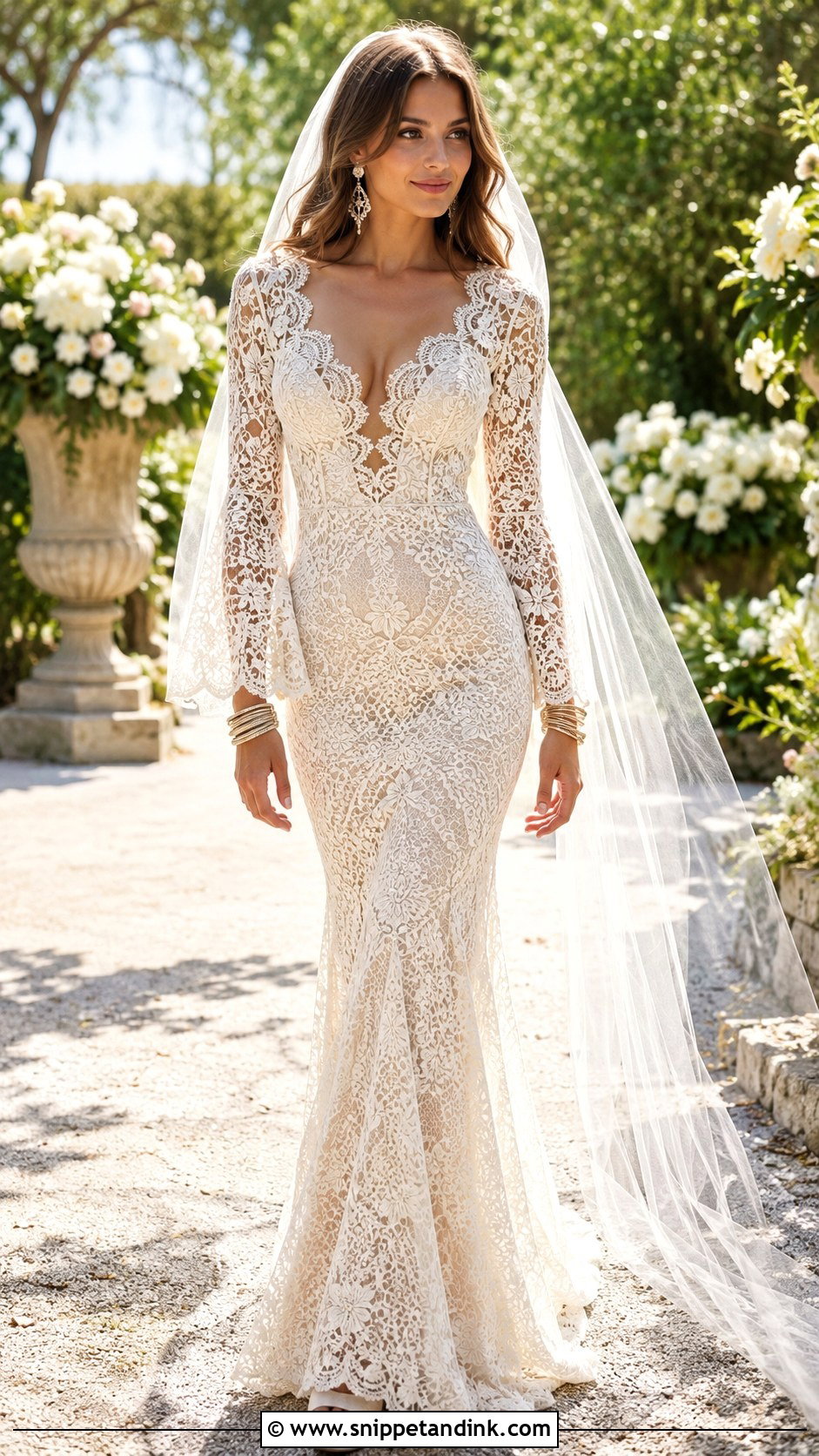Cher Boho Lace Wedding Dress - Snippet and Ink - 20 Cher Wedding Dress Ideas