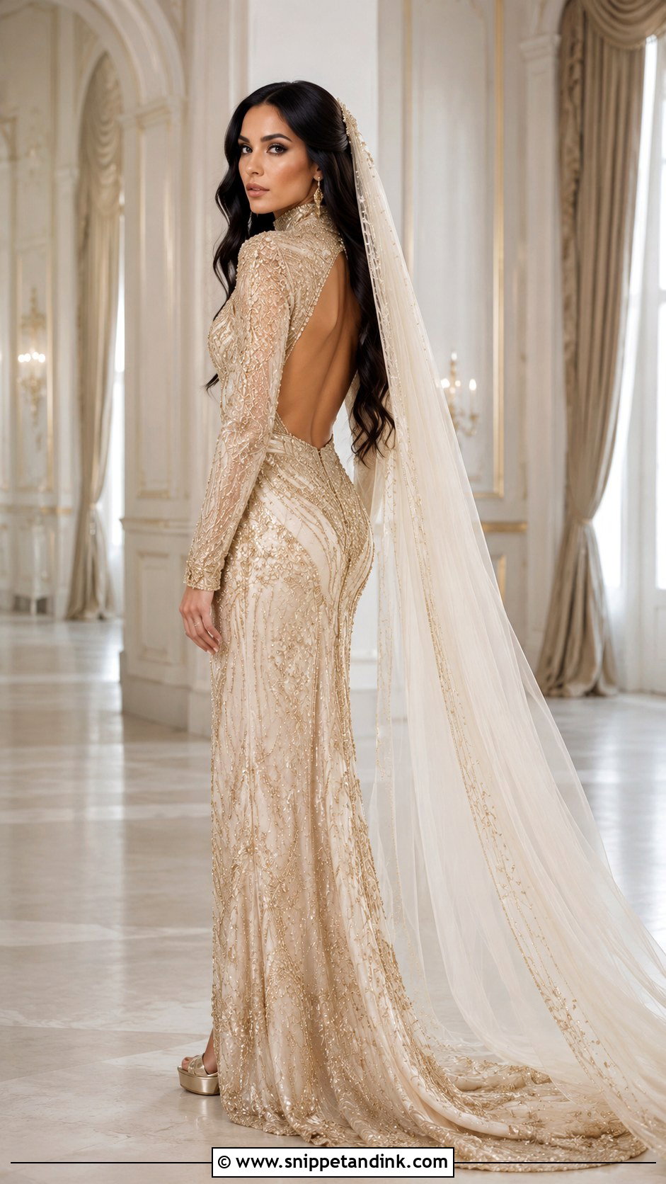 Cher Gold Wedding Dress - Snippet and Ink - 20 Cher Wedding Dress Ideas