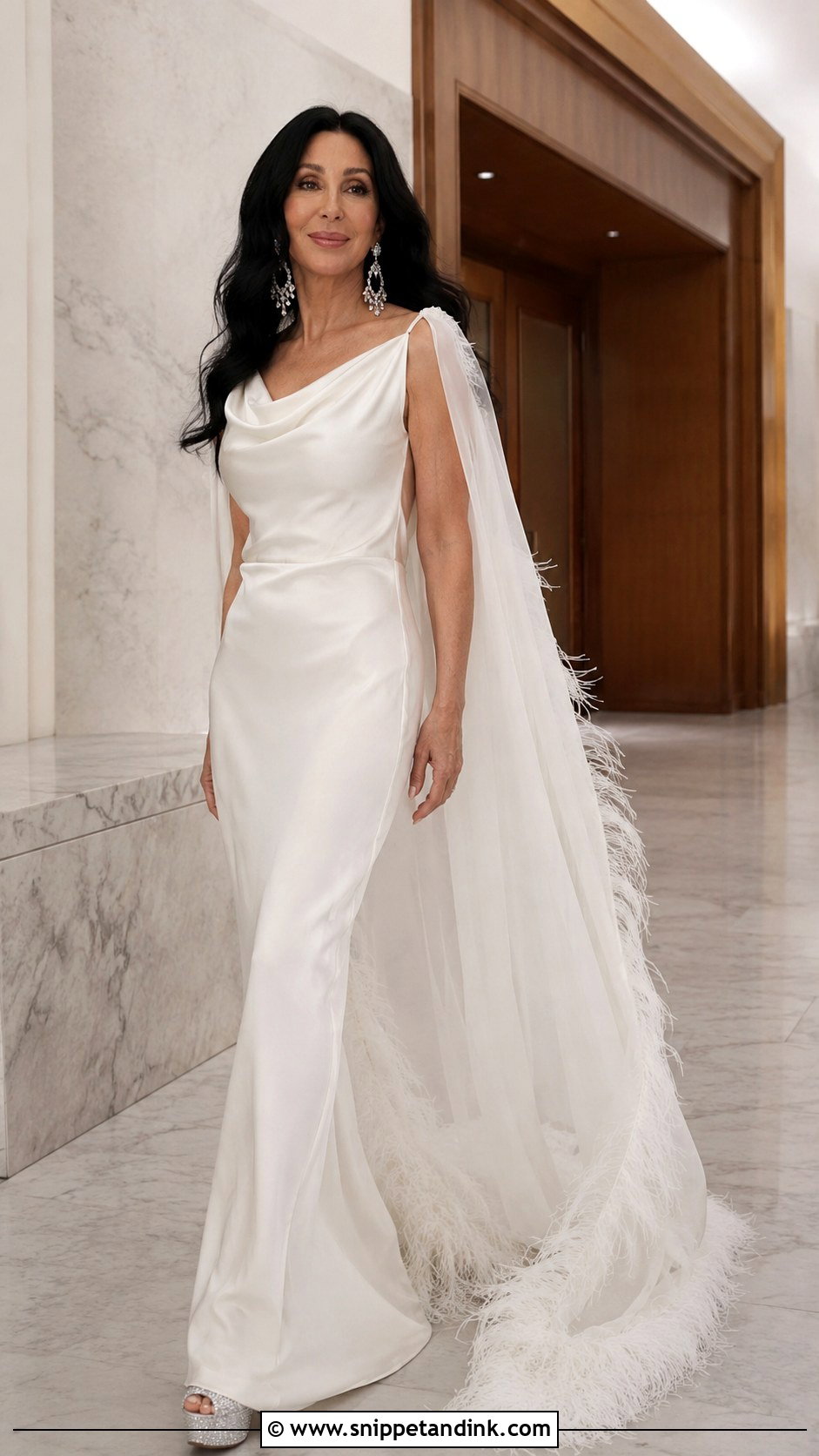 Cher Minimalist Wedding Dress - Snippet and Ink - 20 Cher Wedding Dress Ideas