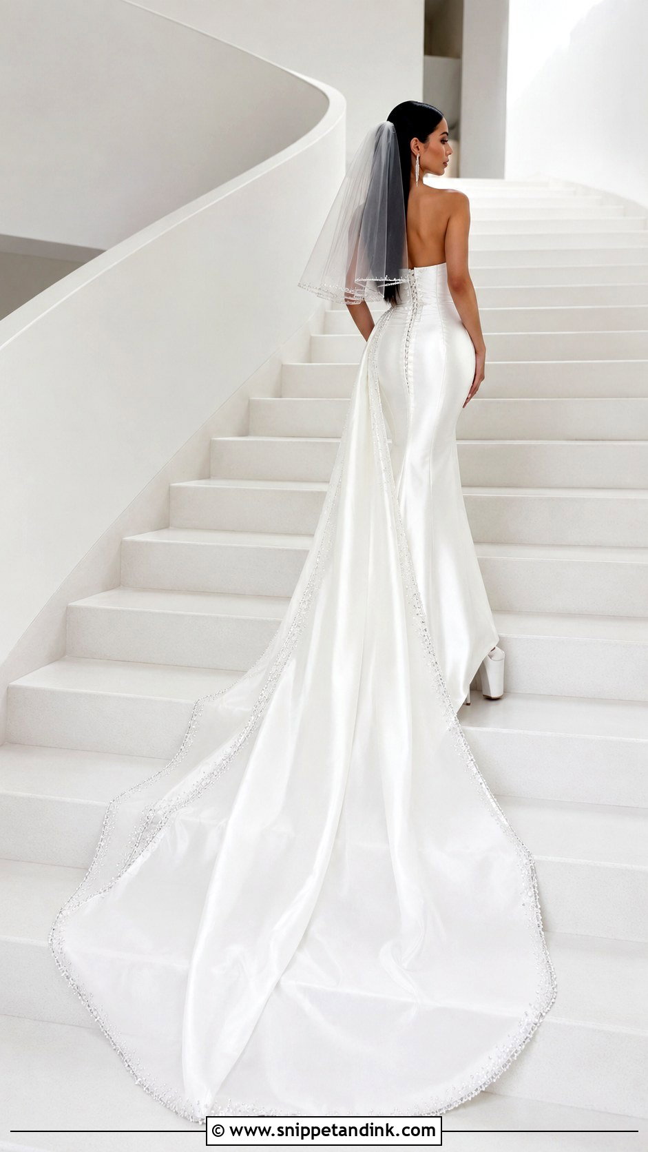Cher Wedding Dress With Train - Snippet and Ink - 20 Cher Wedding Dress Ideas