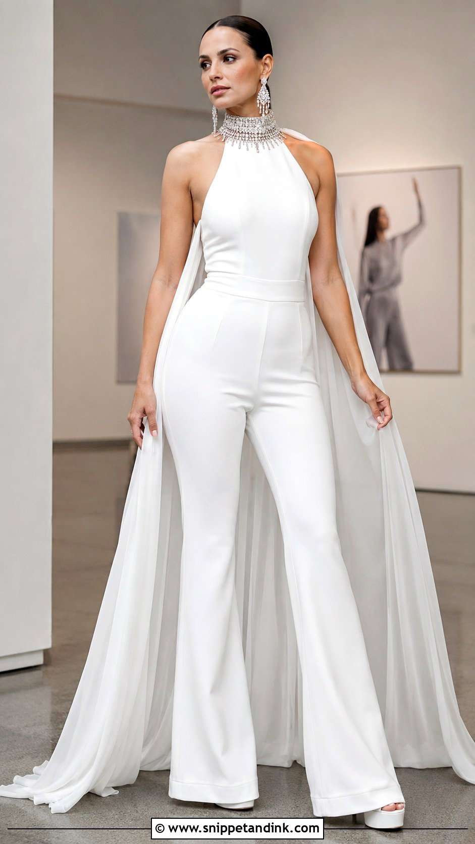 Cher Wedding Jumpsuit - Snippet and Ink - 20 Cher Wedding Dress Ideas