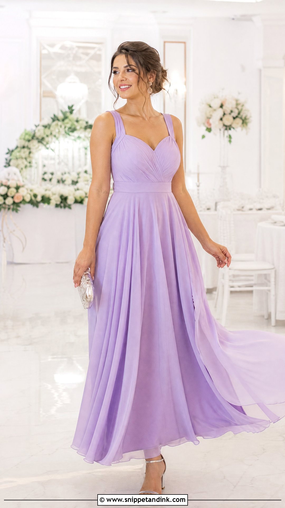 Chiffon Maxi Wedding Dance Outfit - Snippet and Ink - 20 Wedding Dance Outfit Ideas