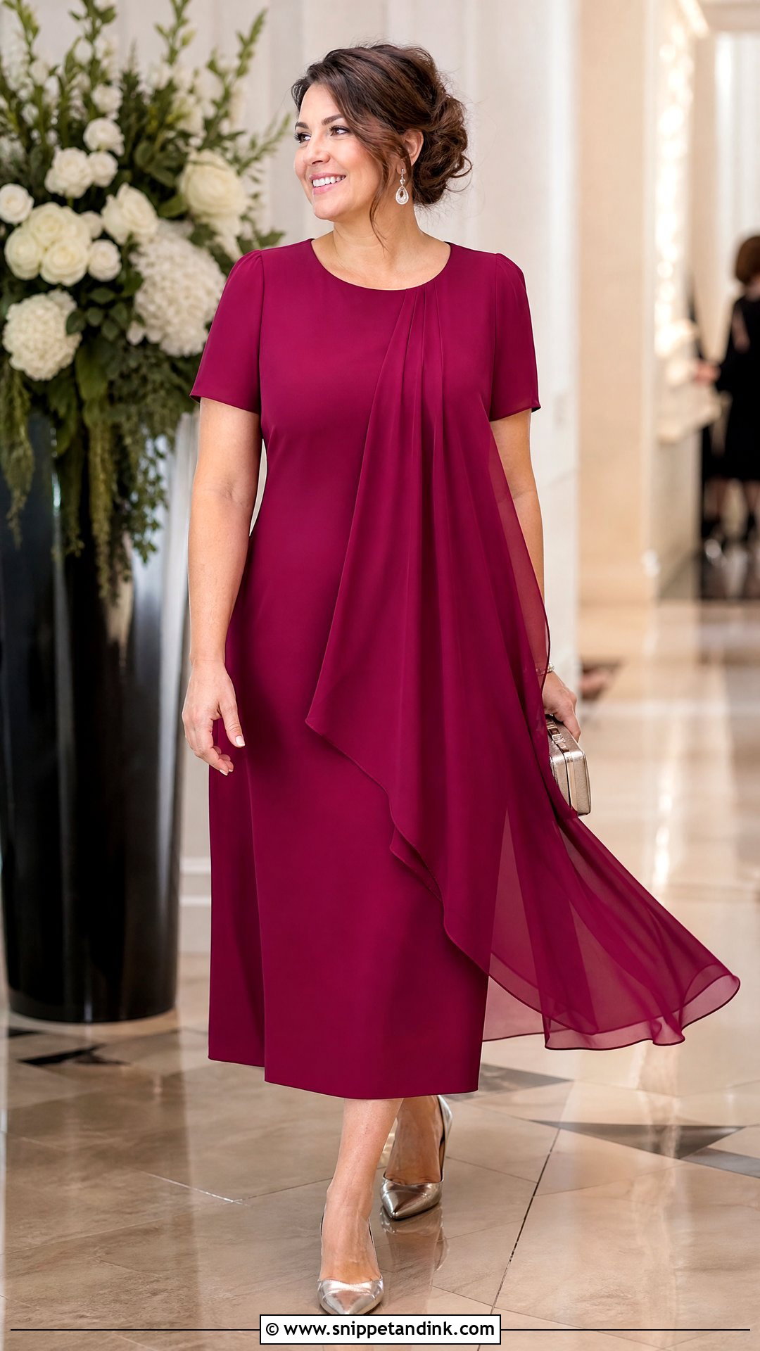 Chiffon Overlay Holy Matrimony Dress - Snippet and Ink - 25 Holy Matrimony Dress Ideas