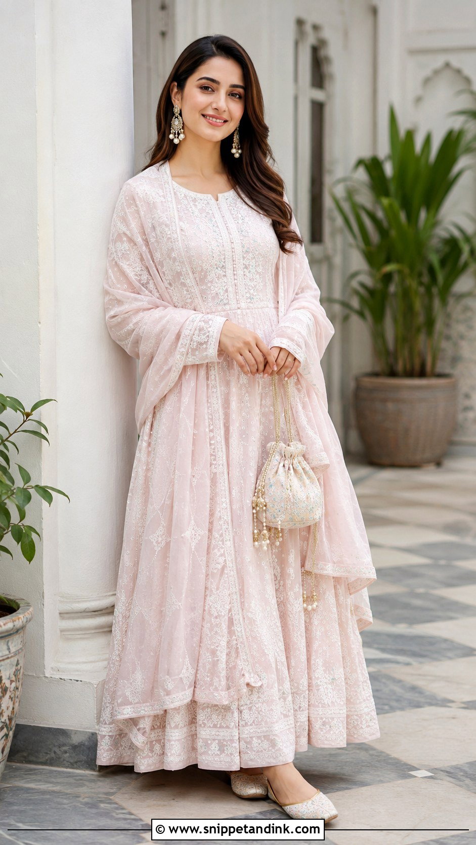 Chikankari Outfit For Brother Wedding - Snippet and Ink - 25 Brother Wedding Dress for Sister Ideas