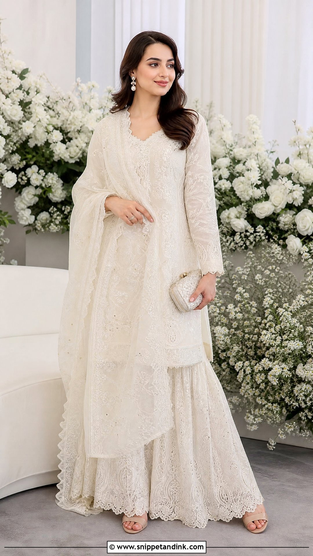 Chikankari Shadi Dress - Snippet and Ink - 25 New Shadi Dresses