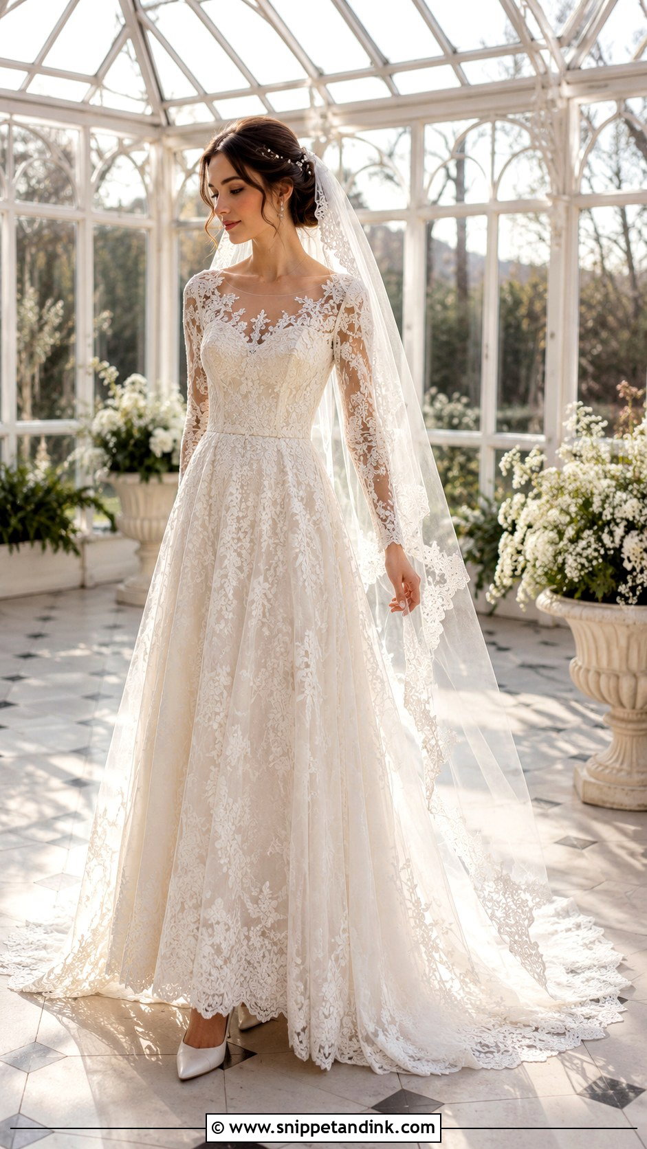 Christine Daae Lace Wedding Dress - Snippet and Ink - 20 Christine Daae Wedding Dress Ideas