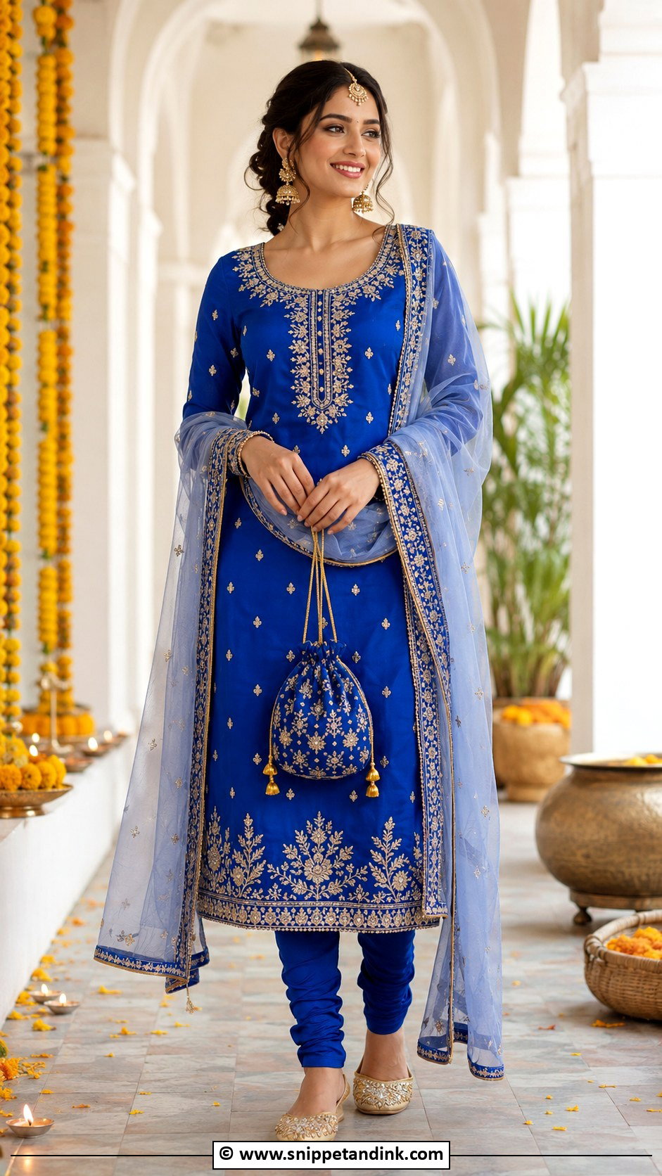 Churidar Punjabi Suit For Jaggo - Snippet and Ink - 30 Jaggo Outfit Punjabi Suit Ideas