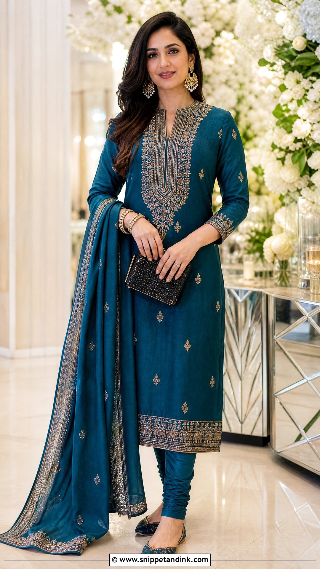 Churidar Salwar Suit - Snippet and Ink - 20 Salwar for Wedding Ideas