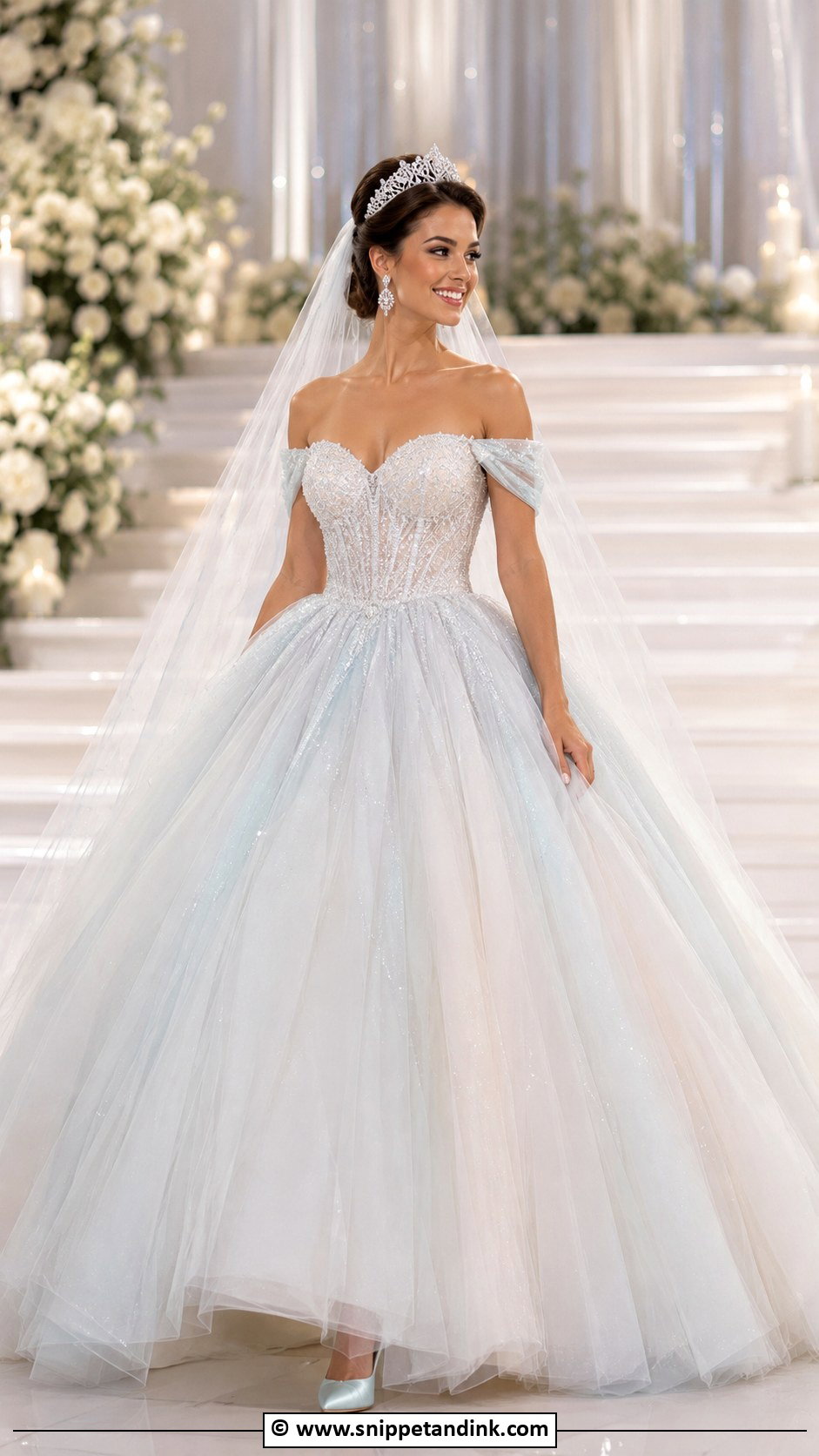 Cinderella Fairytale Wedding Dress - Snippet and Ink - 30 Fairytale Wedding Dress Ideas