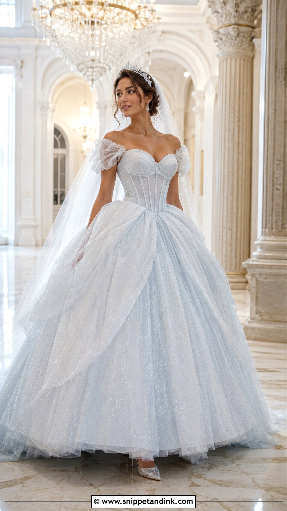 Cinderella Wedding Dress - Snippet and Ink - 25 Fairytale Wedding Dress Princesses Ideas