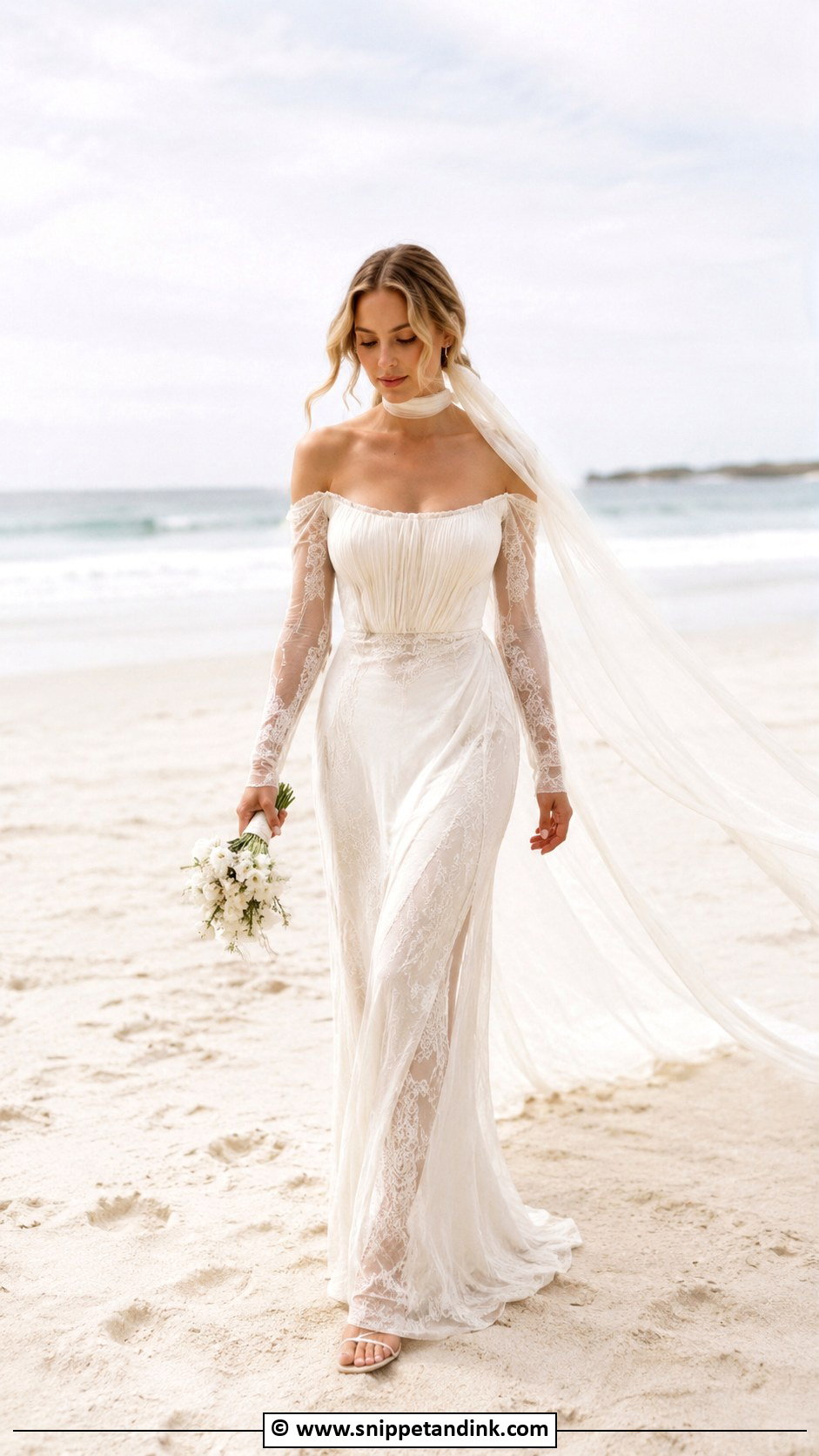Cinq Beach Wedding Dress - Snippet and Ink - 30 Cinq Wedding Dress Ideas