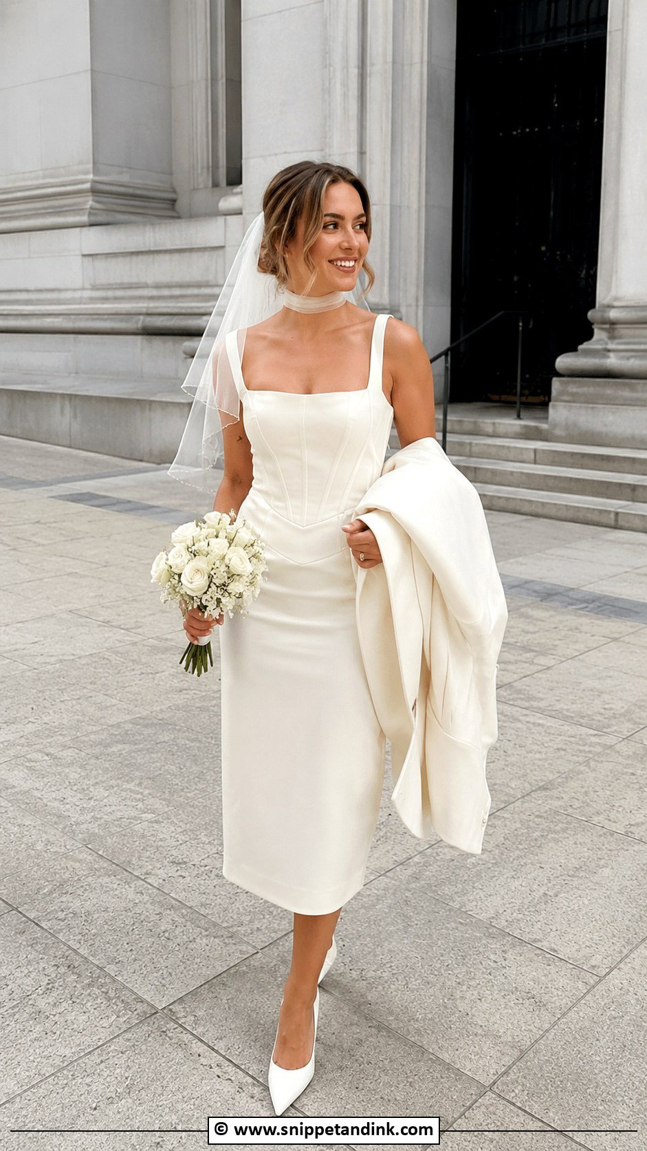 Cinq Courthouse Wedding Dress - Snippet and Ink - 30 Cinq Wedding Dress Ideas
