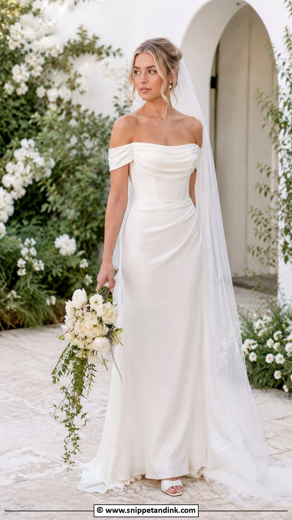 Cinq Ruffle Wedding Dress - Snippet and Ink - 30 Cinq Wedding Dress Ideas