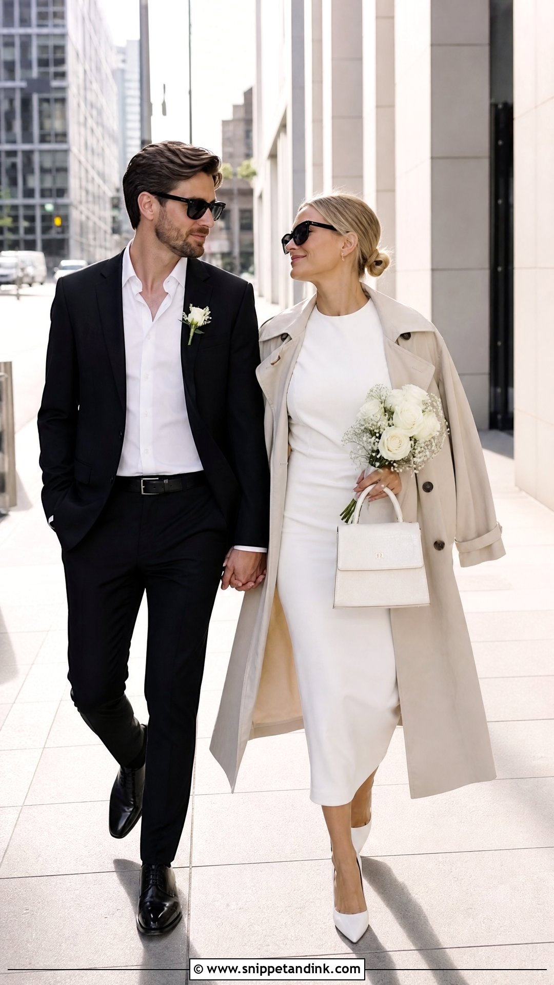 City Elopement Outfit - Snippet and Ink - 25 Elopement Outfit Ideas