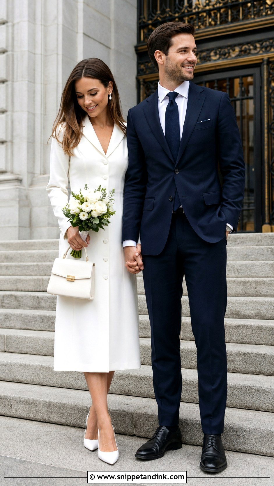 City Hall Wedding Aesthetic - Snippet and Ink - 25 Wedding Day Aesthetic Ideas