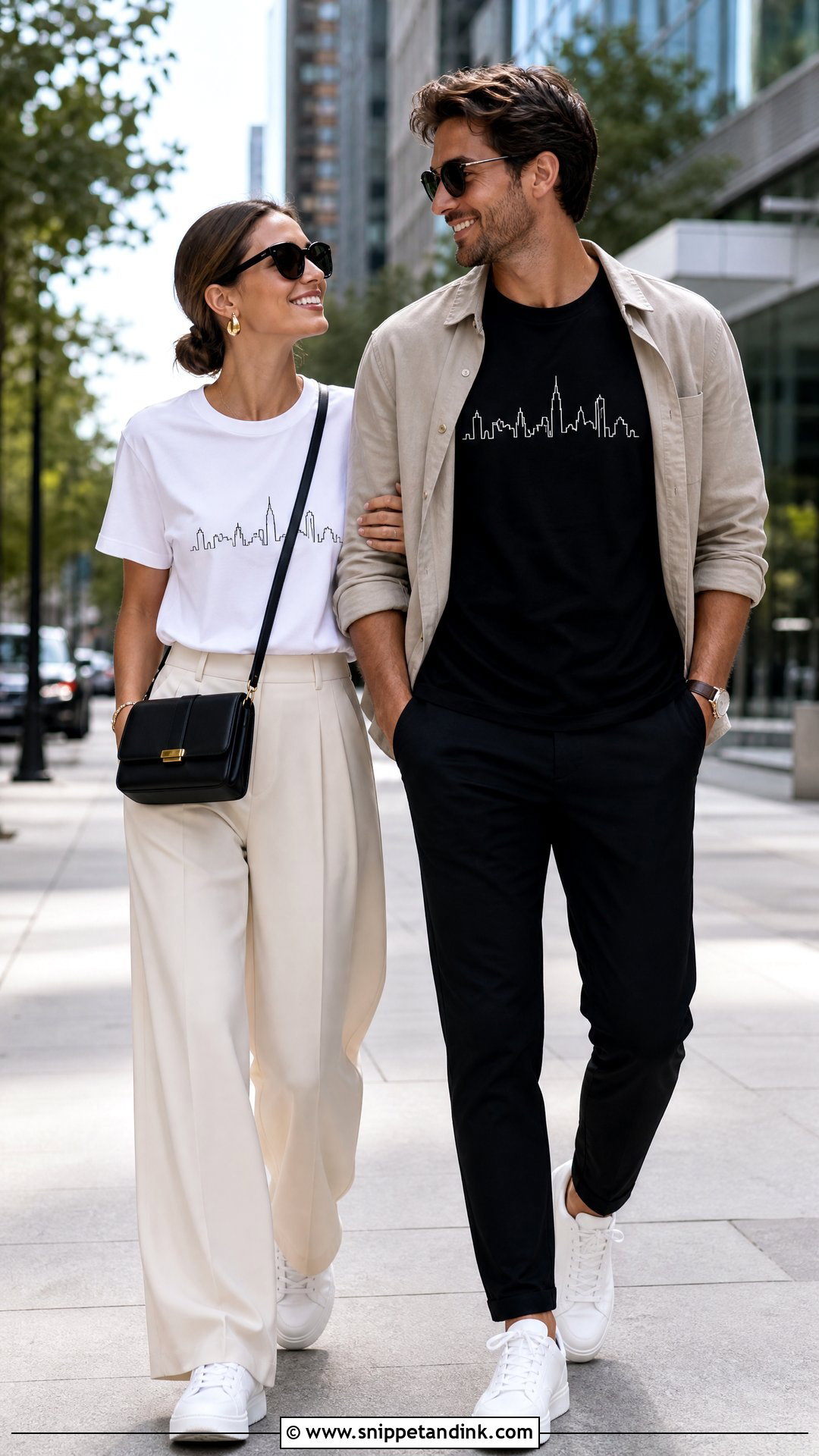 City Honeymoon Shirt Outfit - Snippet and Ink - 20 Honeymoon Shirts Ideas