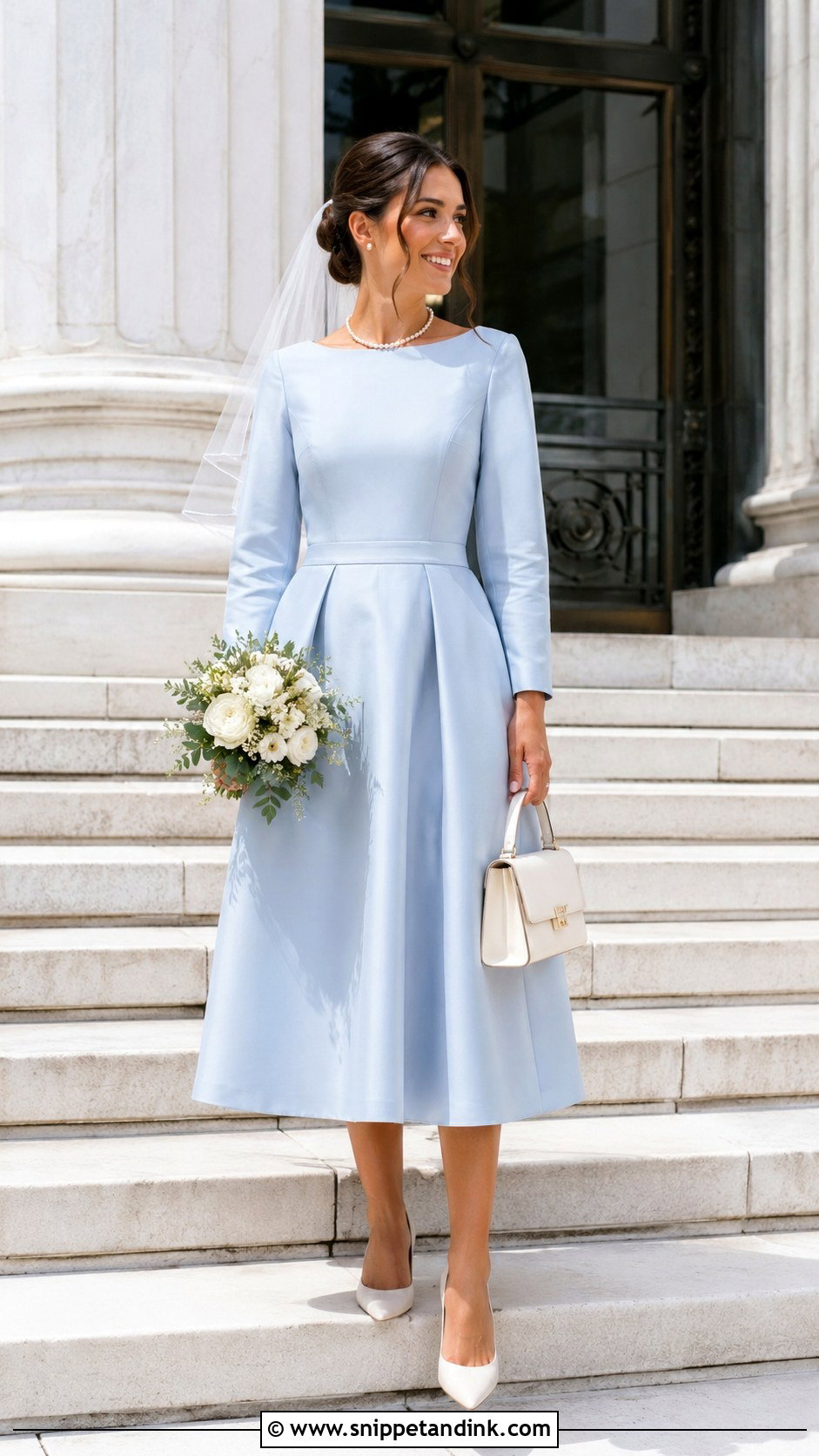 Civil Ceremony Colored Wedding Dress - Snippet and Ink - 20 Civil Ceremony Wedding Dresses