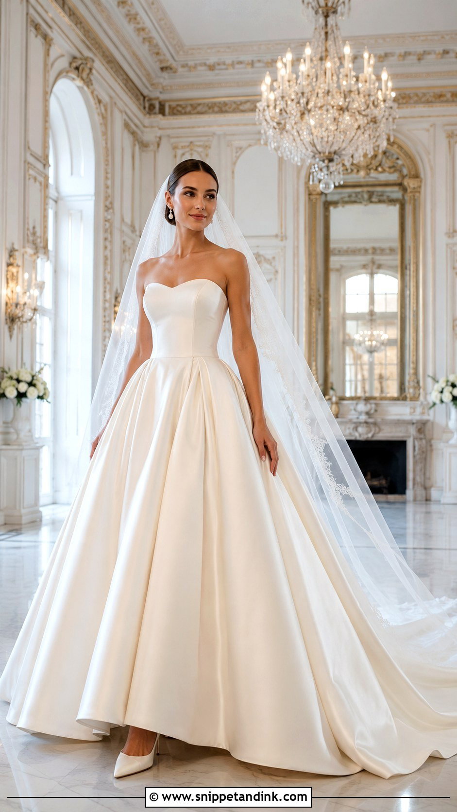 Classic American Ball Gown Wedding Dress - Snippet and Ink - 20 American Wedding Dress Ideas