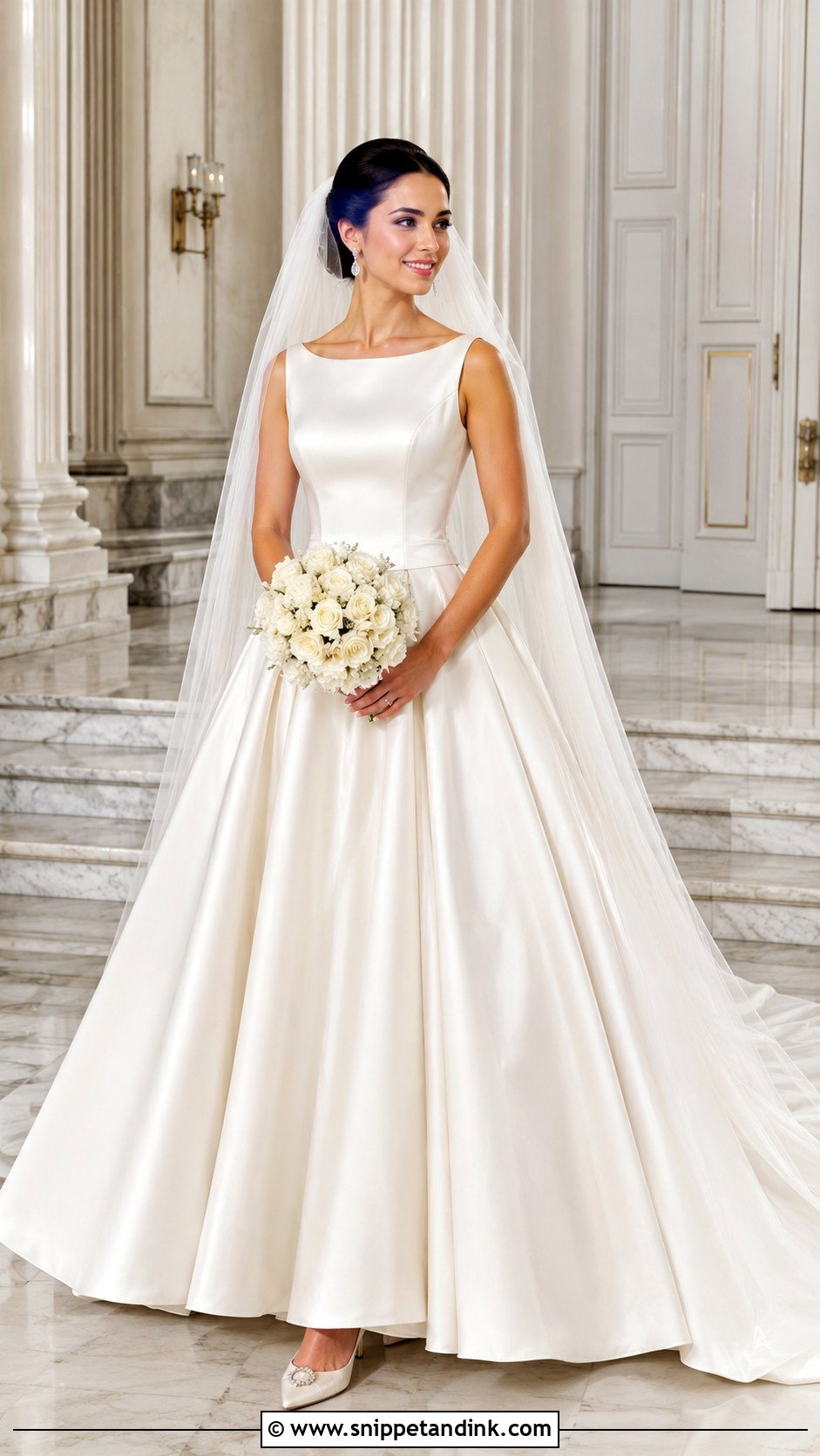 Classic Ball Gown Bride Dress - Snippet and Ink - 25 Bride Dress Aesthetic Ideas