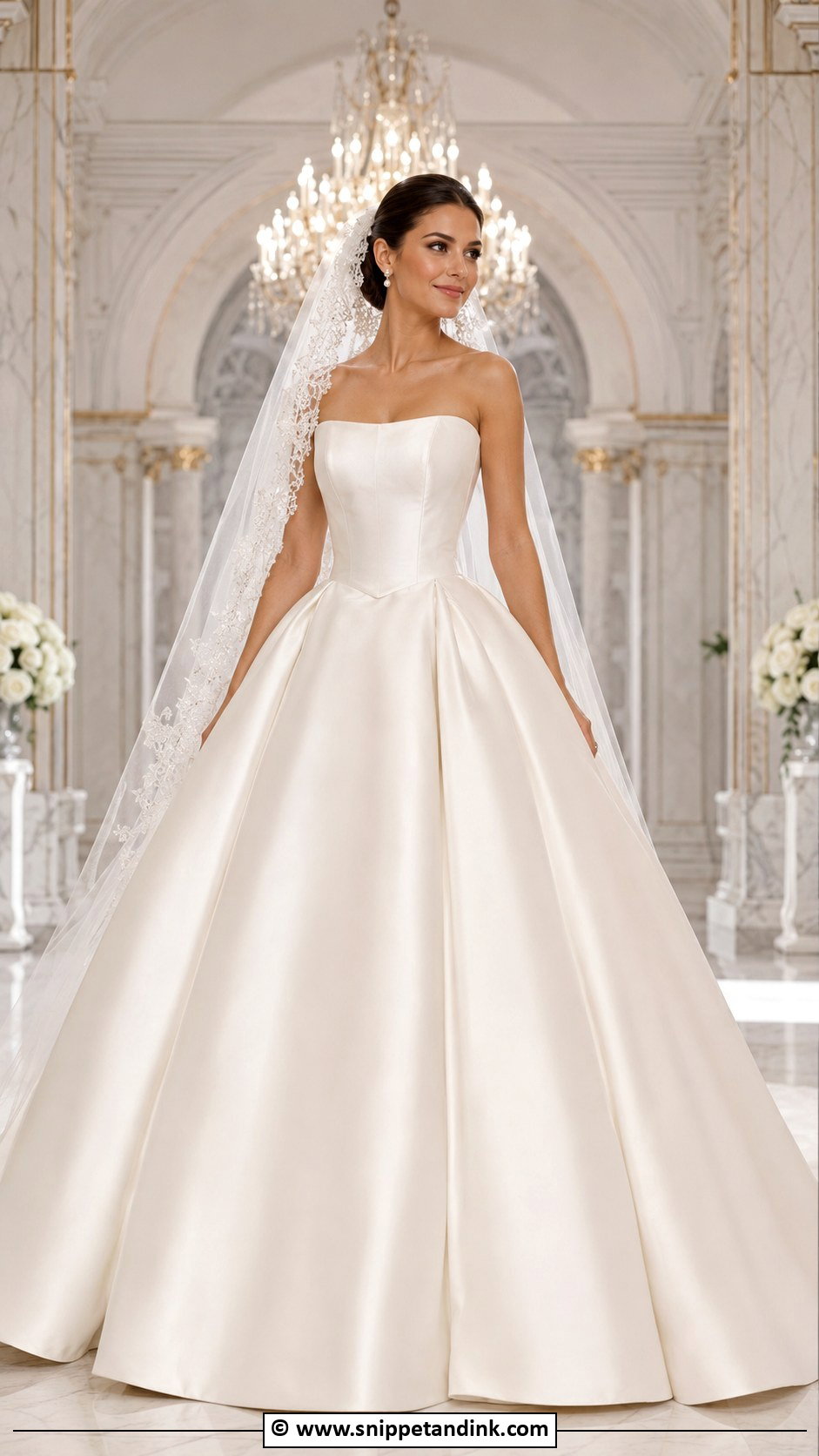 Classic Ball Gown Princess Wedding Dress - Snippet and Ink - 35 Princess Wedding Dress Ideas