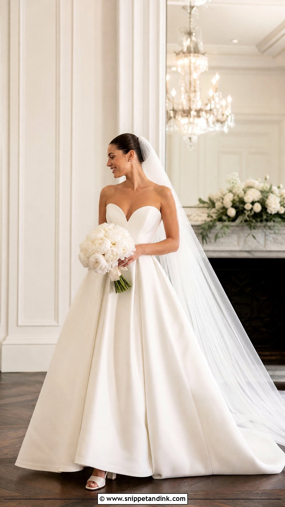 Classic Mikado Ball Gown Wedding Dress - Snippet and Ink - 25 Classic Bride Dress Ideas