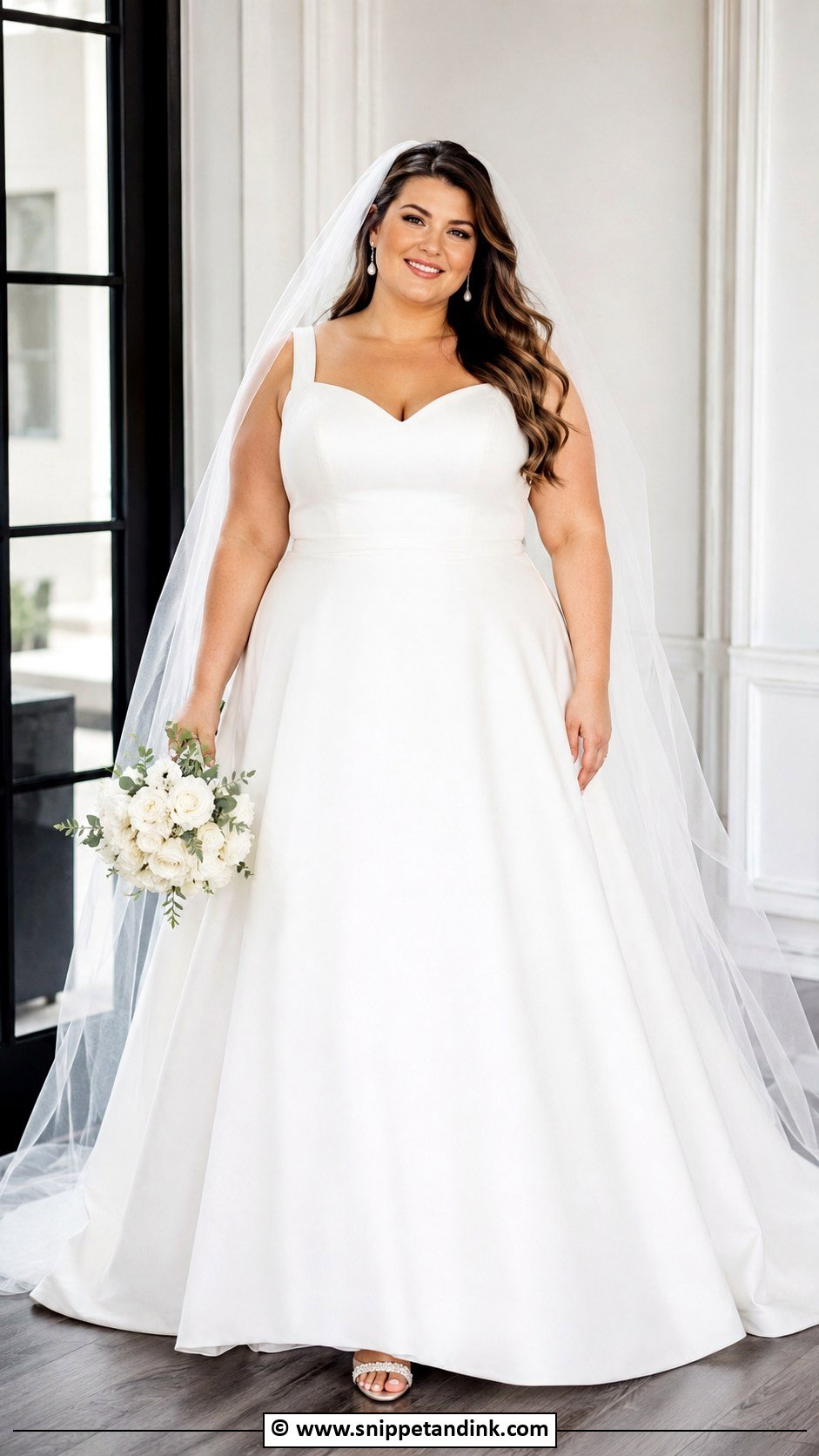 Classic Plus Size Wedding Dress - Snippet and Ink - 25 Classic Timeless Classy Wedding Dress Ideas