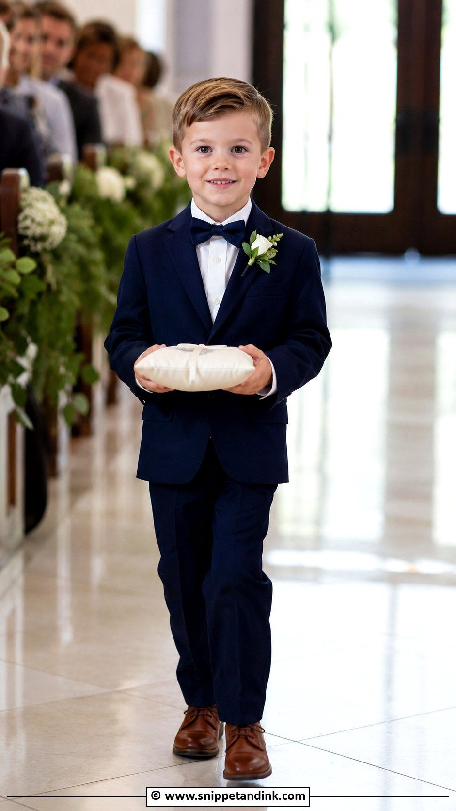 Classic Ring Bearer Suit - Snippet and Ink - 30 Ring Bearer Ideas