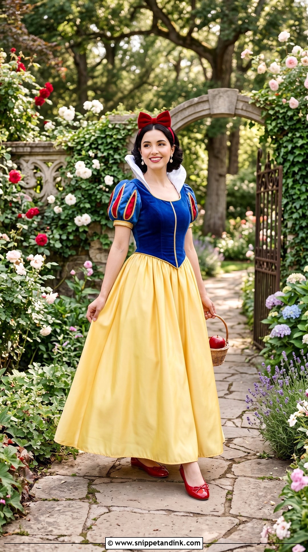 Classic Snow White Gown - Snippet and Ink - 20 Snow White Gown Ideas