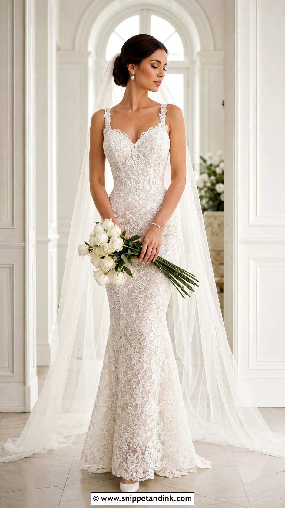 Clo Mermaid Lace Wedding Dress - Snippet and Ink - 20 Grace Loves Lace Wedding Dress Ideas