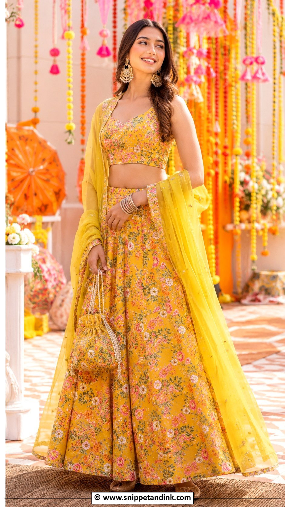 Co Ord Lehenga Set - Snippet and Ink - 30 Indian Wedding Dresses
