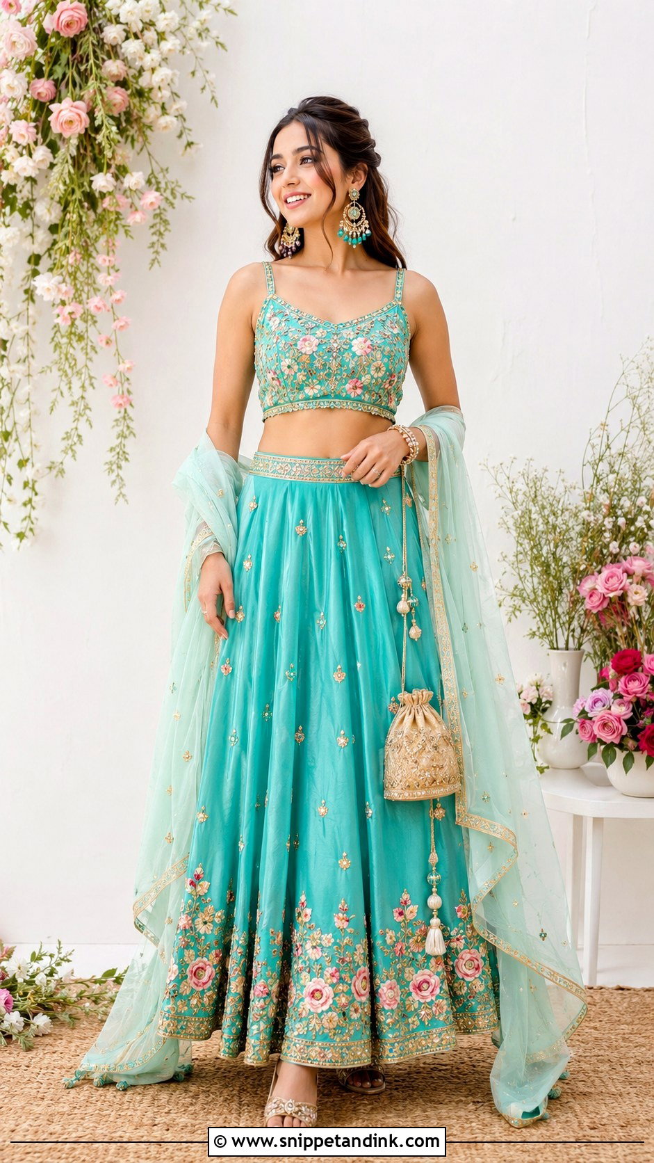 Co Ord Set For Bride Sister - Snippet and Ink - 25 Mehndi Dresses for Bride Sister