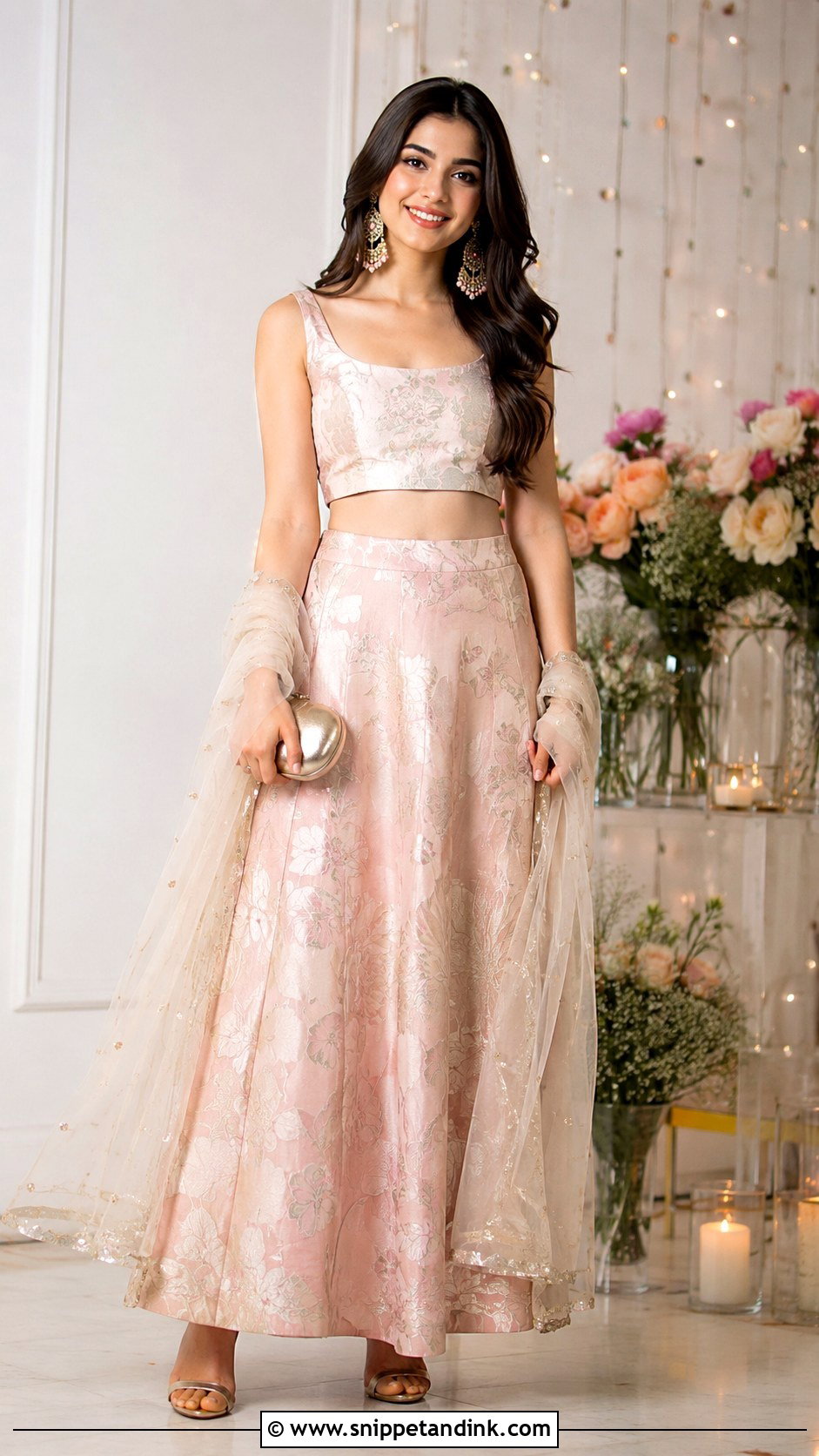 Co Ord Set For Roka Bride - Snippet and Ink - 30 Roka Ceremony Outfits for Bride