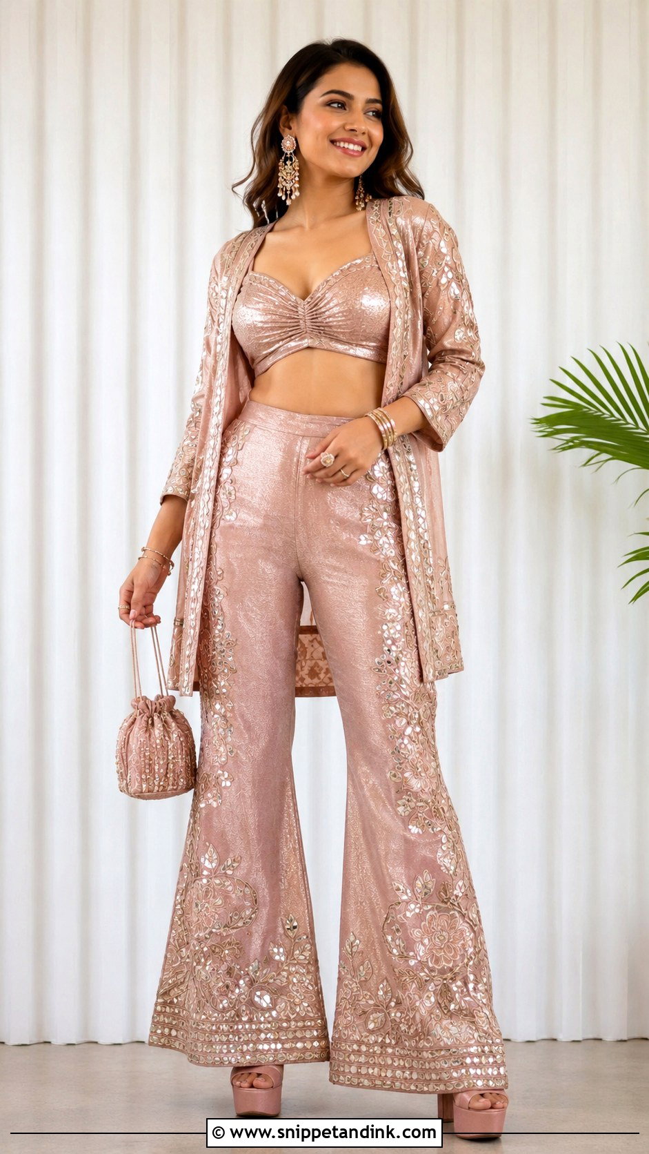 Co Ord Set For Sangeet - Snippet and Ink - 25 Sangeet Dress Ideas