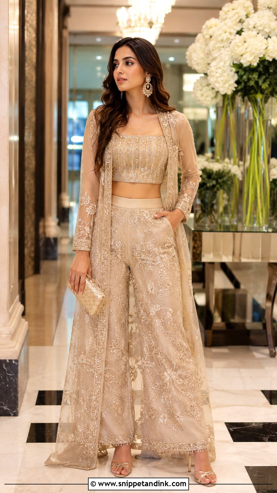 Co Ord Set For Sister Wedding - Snippet and Ink - 30 Indian Sister Wedding Dress Ideas