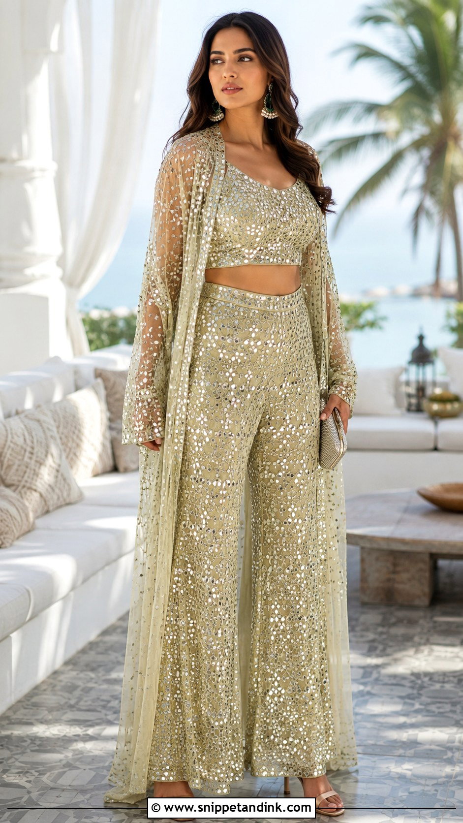 Co Ord Set Wedding Outfit - Snippet and Ink - 25 Indo Western Wedding Outfits Women