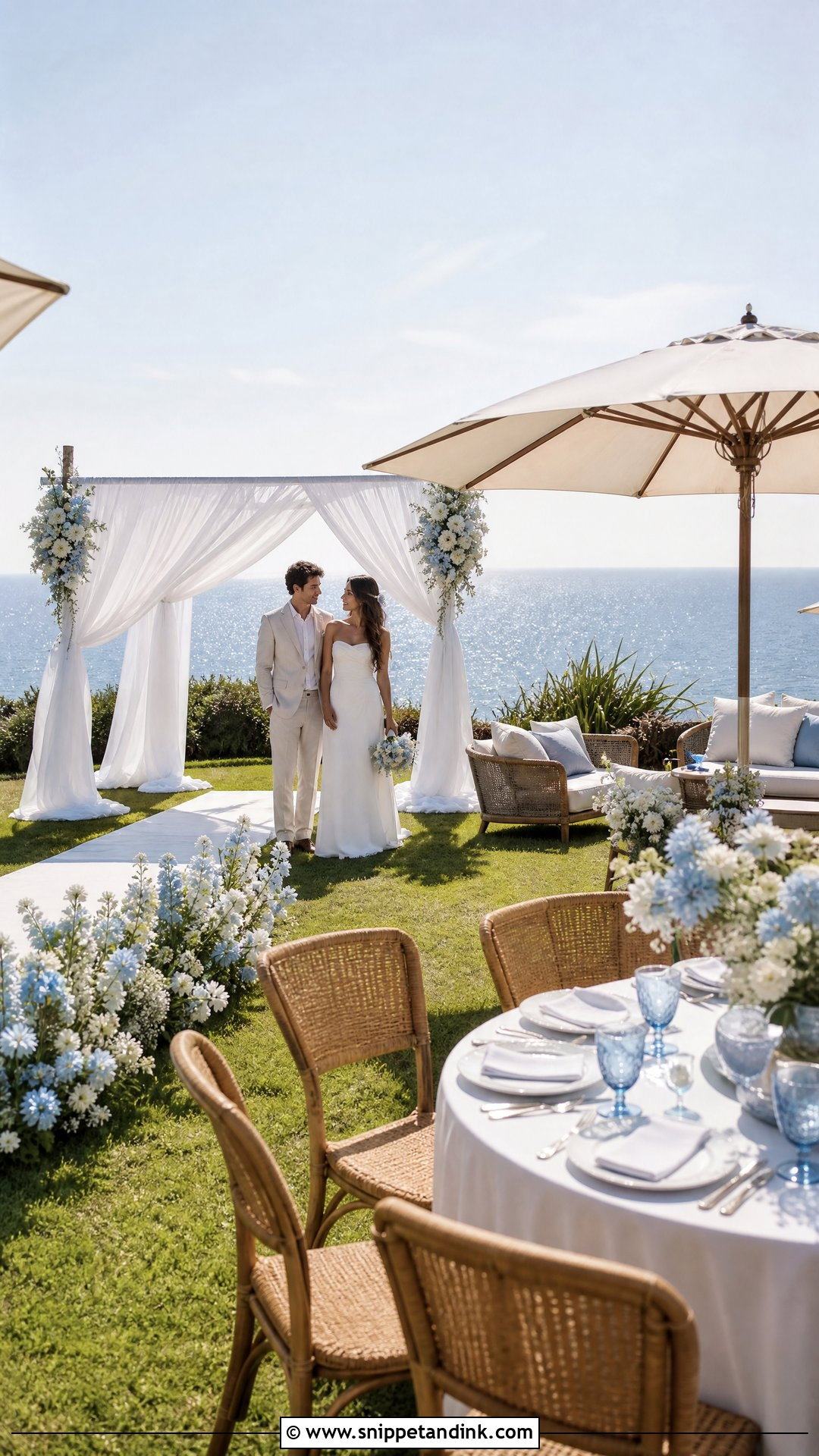 Coastal Outdoor Wedding Aesthetic - Snippet and Ink - 20 Outdoor Wedding Aesthetic Ideas