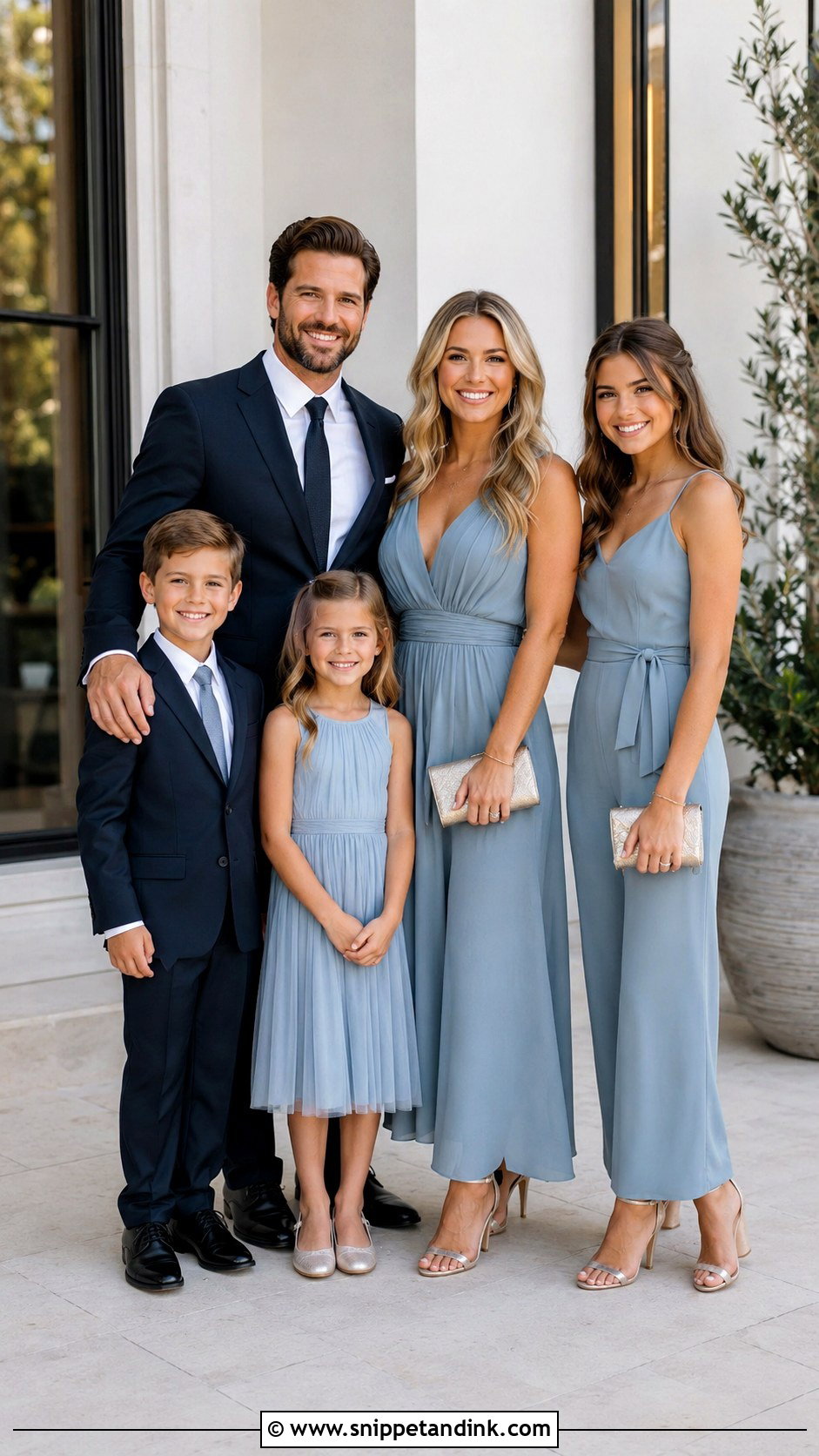 Cocktail Family Wedding Attire - Snippet and Ink - 20 Family Wedding Attire Ideas