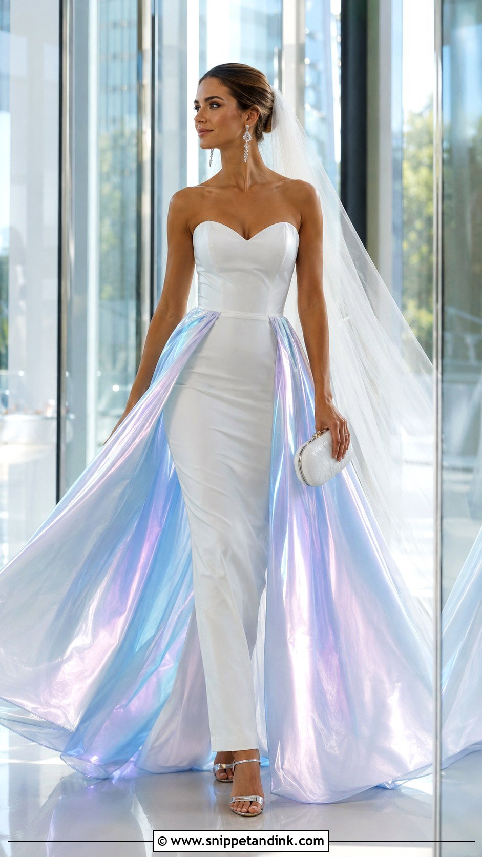 Color Changing Wedding Dress - Snippet and Ink - 20 Futuristic Wedding Dress Ideas