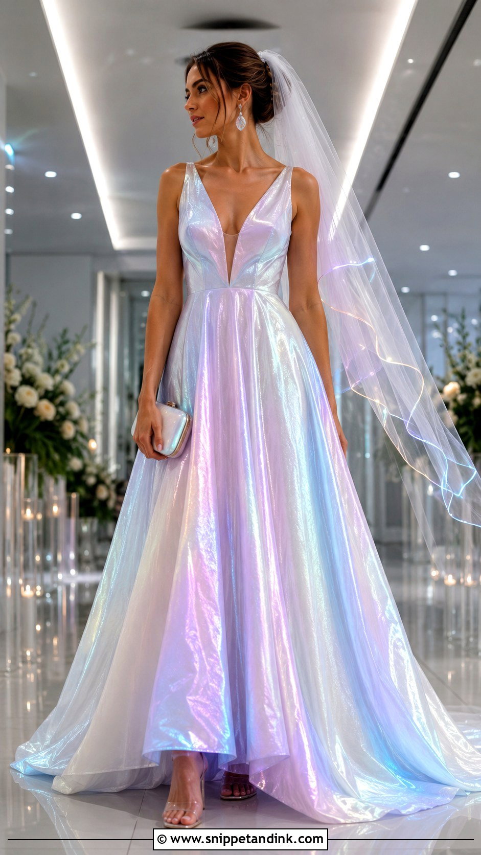 Color Changing Wedding Dress - Snippet and Ink - 20 Bizarre Wedding Dresses