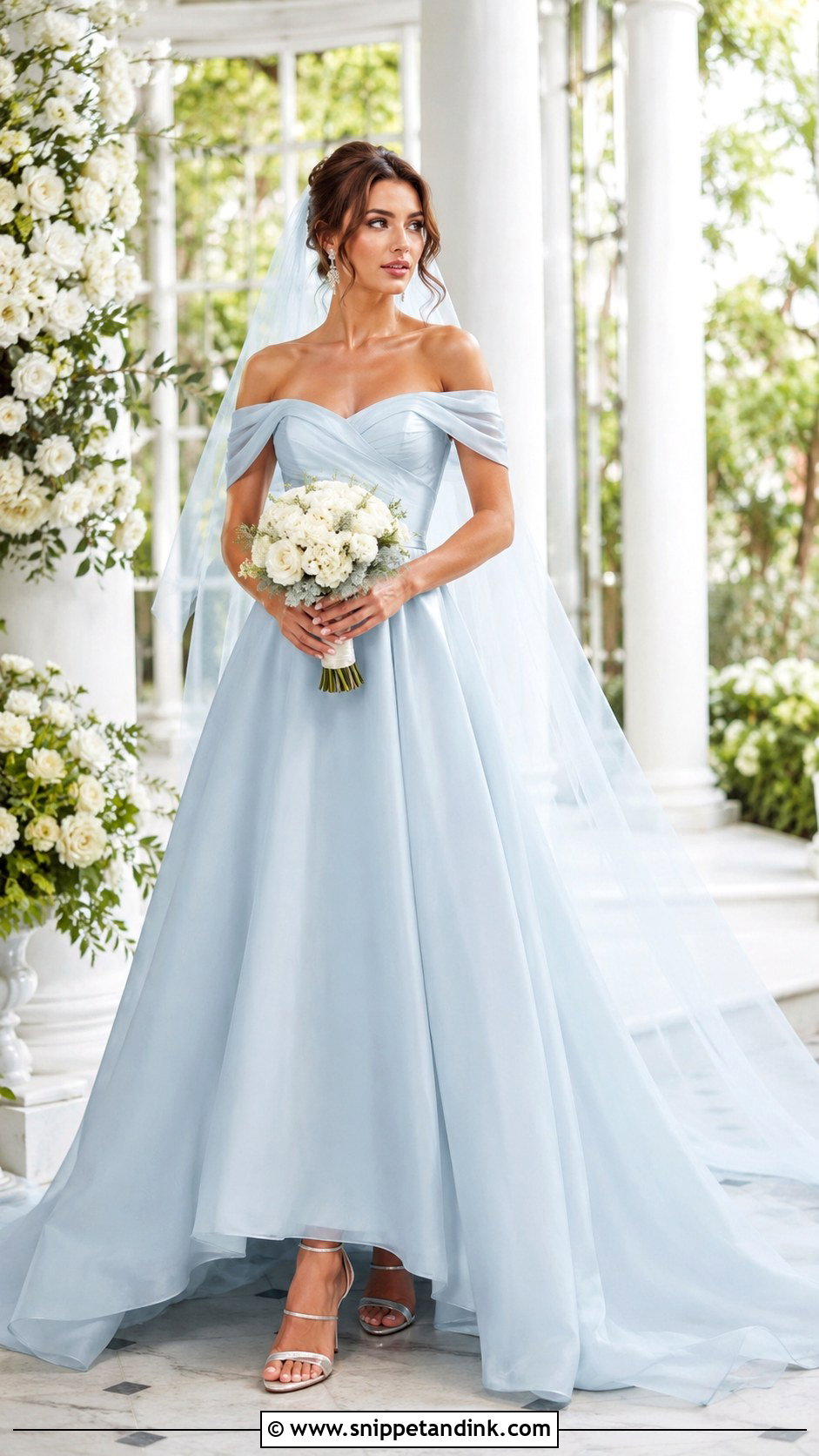 Color Wedding Dress - Snippet and Ink - 20 Statement Wedding Dress Ideas