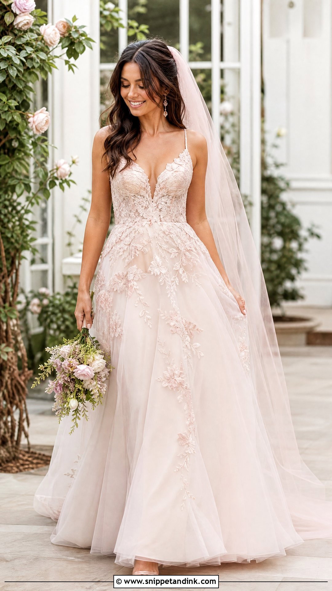 Colored Bridal Dress - Snippet and Ink - 20 Latest Bridal Dress Design Ideas