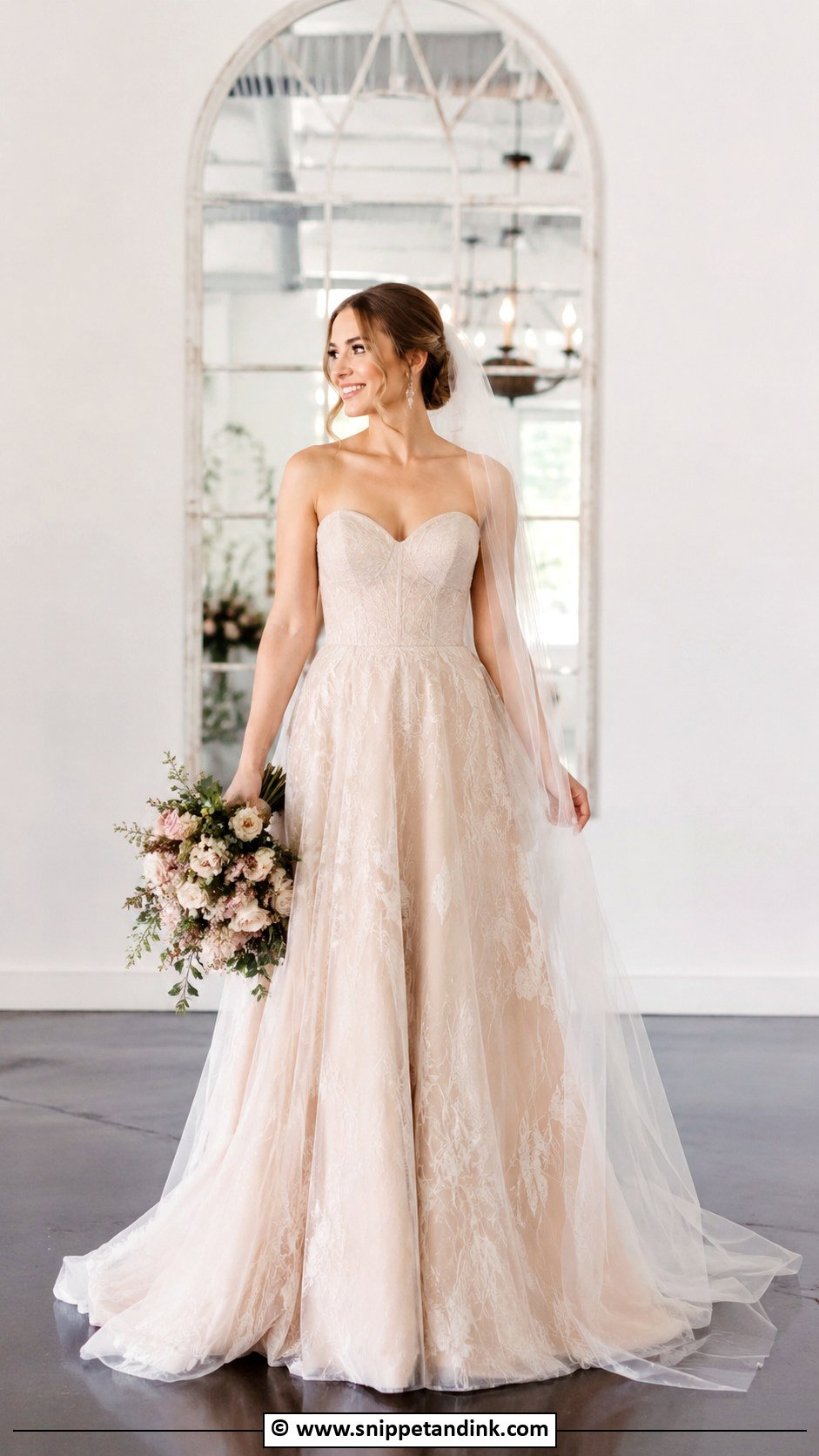Colored Bridal Dress - Snippet and Ink - 35 Bridal Dresses