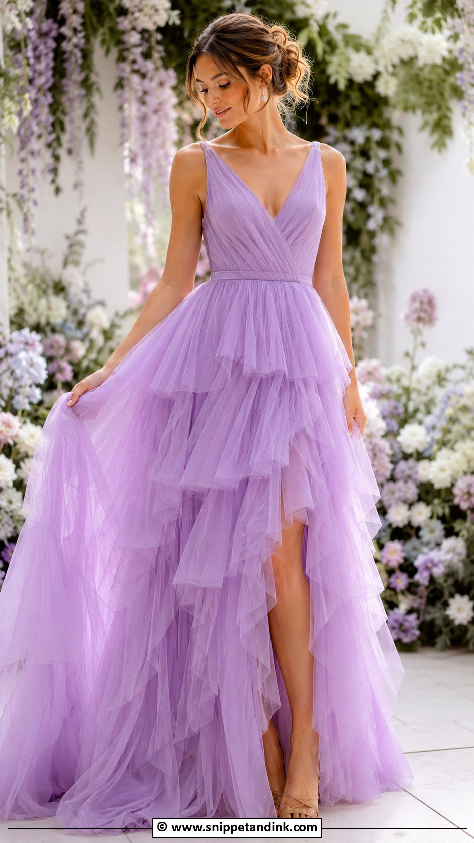 Colored Tulle Wedding Dress - Snippet and Ink - 30 Unconventional Wedding Dress Ideas