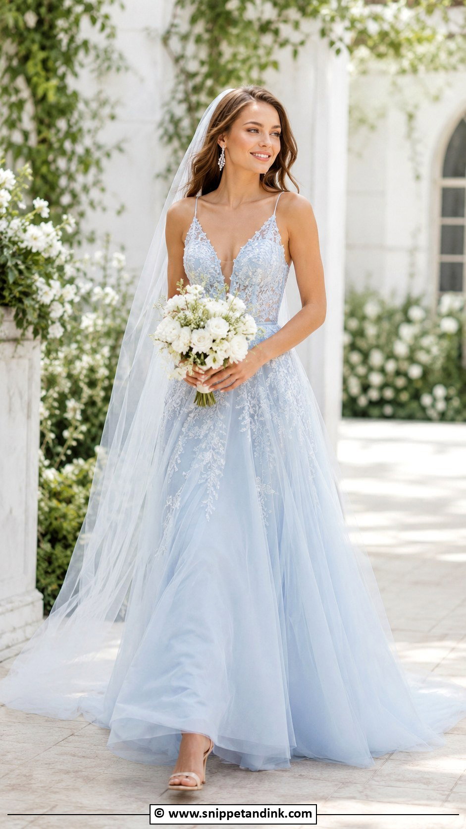 Colored Wedding Dress - Snippet and Ink - 35 My Wedding Dress Ideas